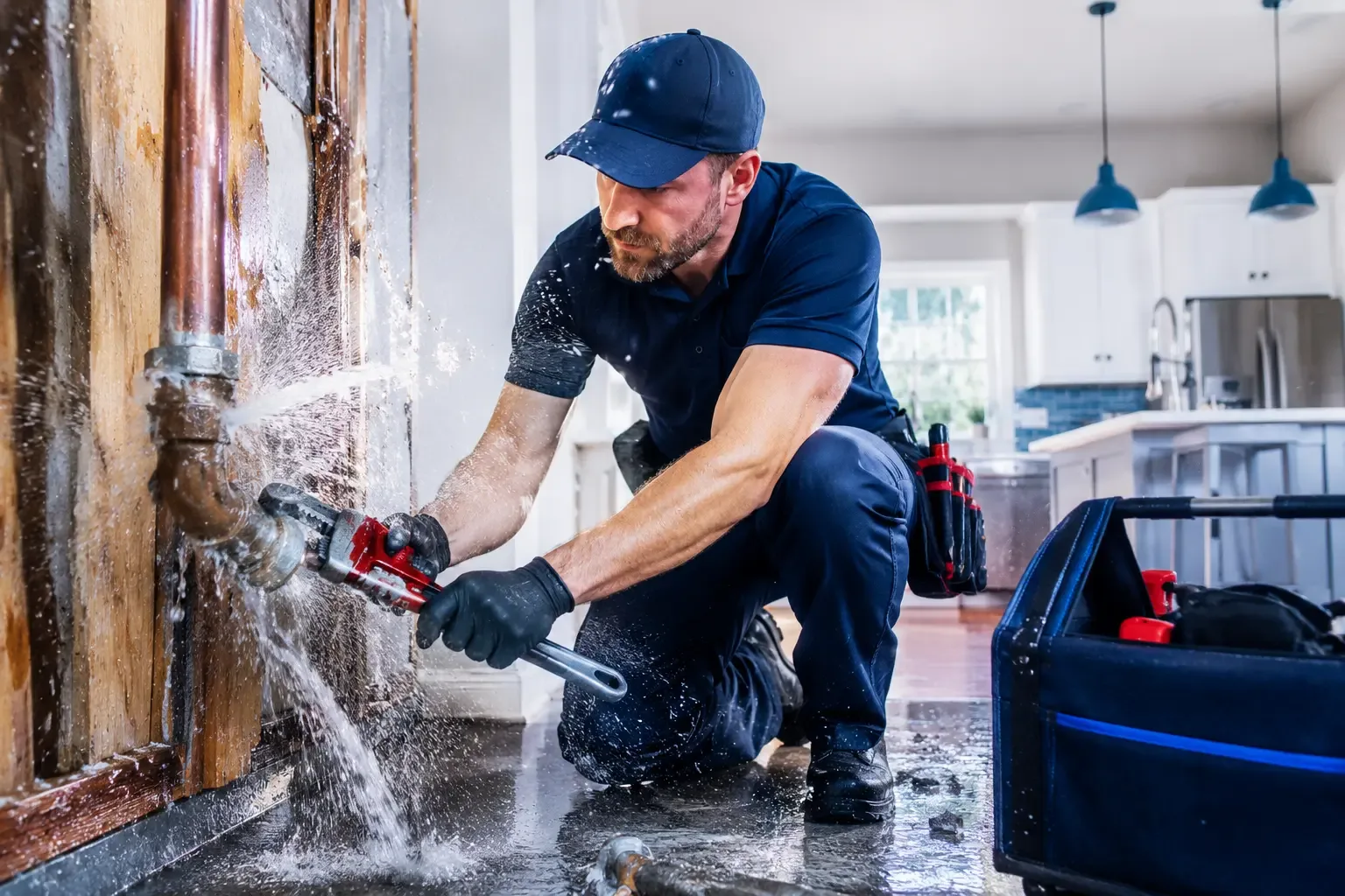 Local emergency pipe repair professionals in Mineral Springs, NC